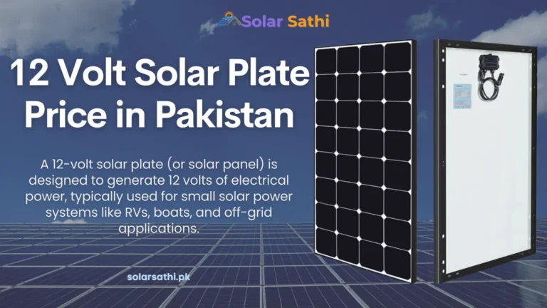 Feature image showcasing a 12-volt solar plate, ideal for off-grid applications and small-scale solar power systems.