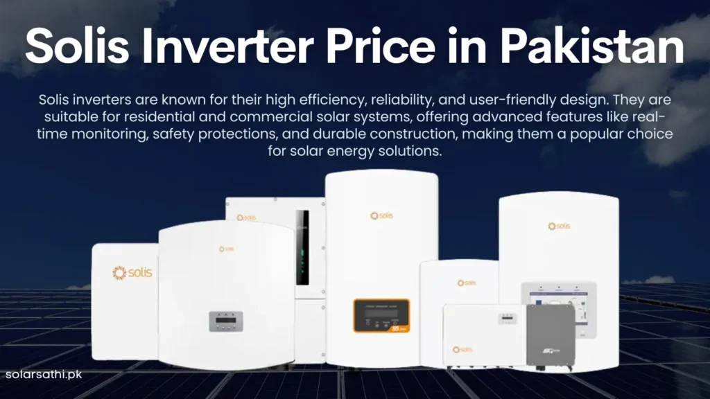 Feature image of Solis solar inverter, highlighting its compact design, smart monitoring, and optimal energy conversion for solar power systems.