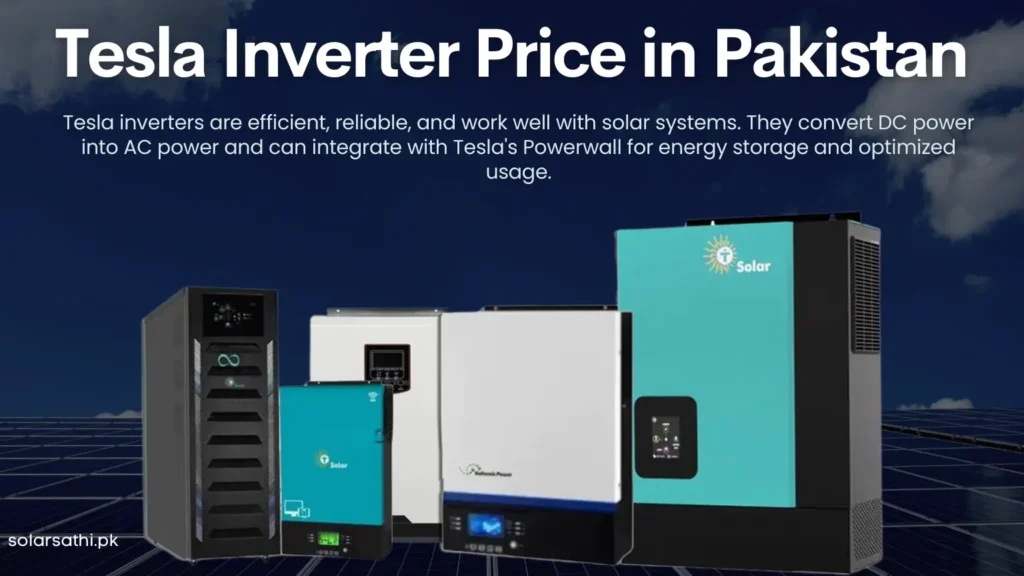 Feature image of Tesla solar inverter showcasing its sleek design, efficiency, and integration with Tesla Powerwall for enhanced solar energy storage and usage.