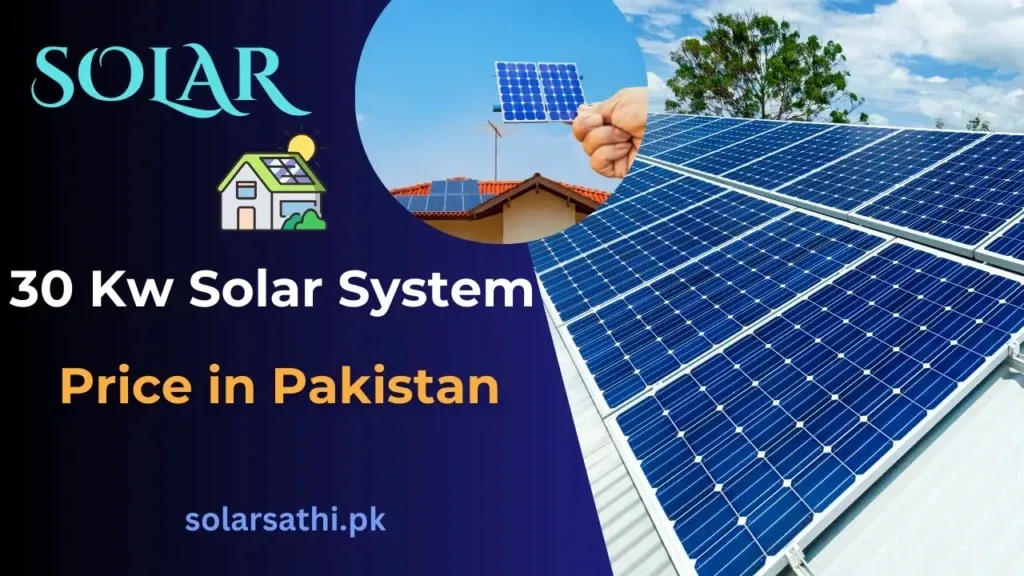 30 kw solar system price in Pakistan