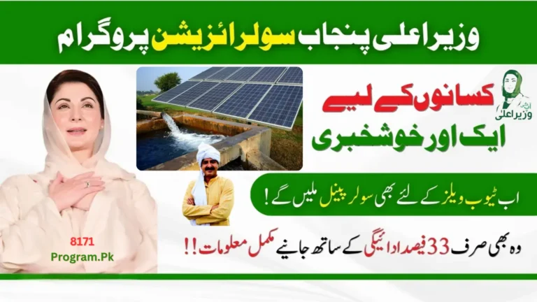 CM Punjab free solar tubewell scheme