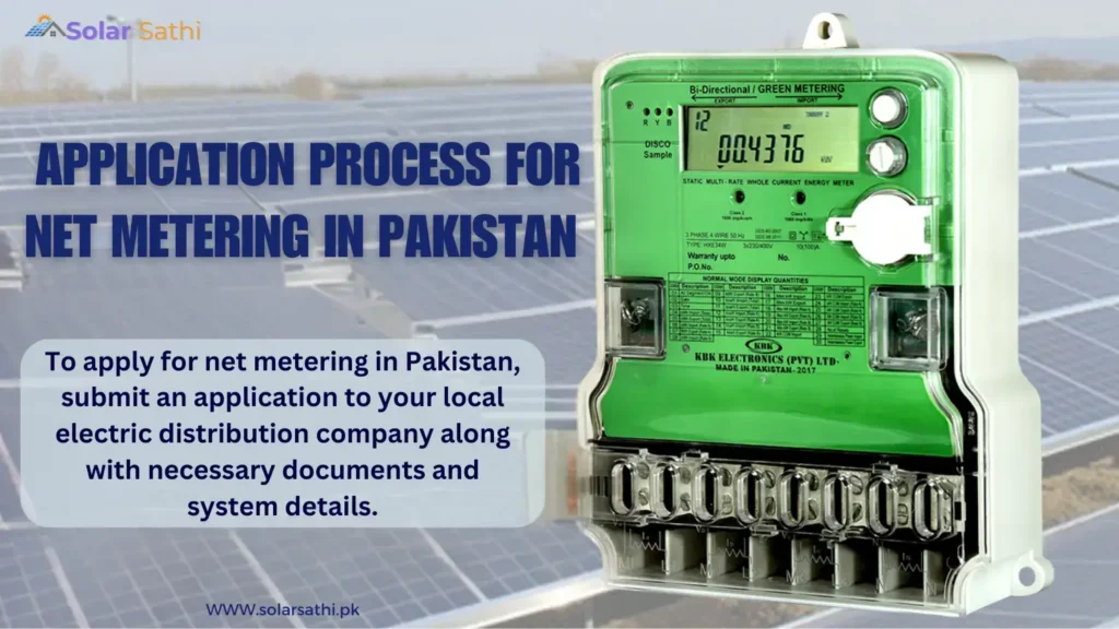 Net Metering Process in Pakistan 