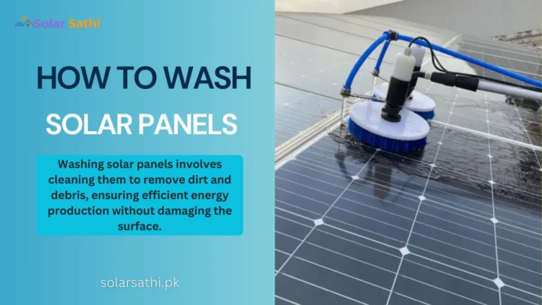 Step-by-step guide on how to wash solar panels for optimal performance and longevity.