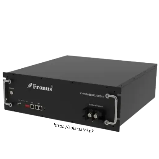 Fronius Lithium Battery 48V 100Ah - LiFePO₄ - A durable and efficient 48V lithium iron phosphate (LiFePO₄) battery with 100Ah capacity, designed for long-lasting energy storage.