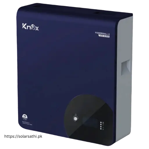 Knox Lio 5.12kW IP65 Wall-Mounted Lithium Battery - A high-performance, wall-mounted lithium battery with 5.12kW power output and an IP65 rating, providing durable and reliable energy storage for various applications.